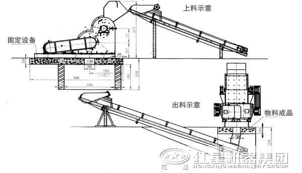 煤矸石粉碎机结构